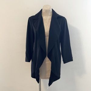 Jones Studio Black Cascade Blazer